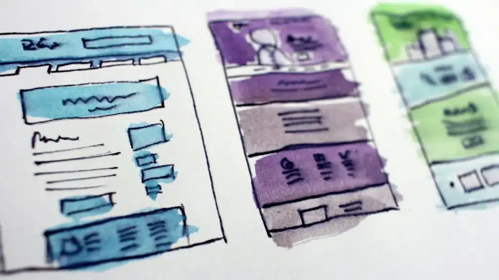 Designing a responsive website layout